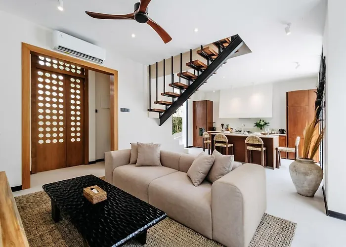 Stylish Tropical Escape With Pool & Garden Hébergement de vacances Mengwi